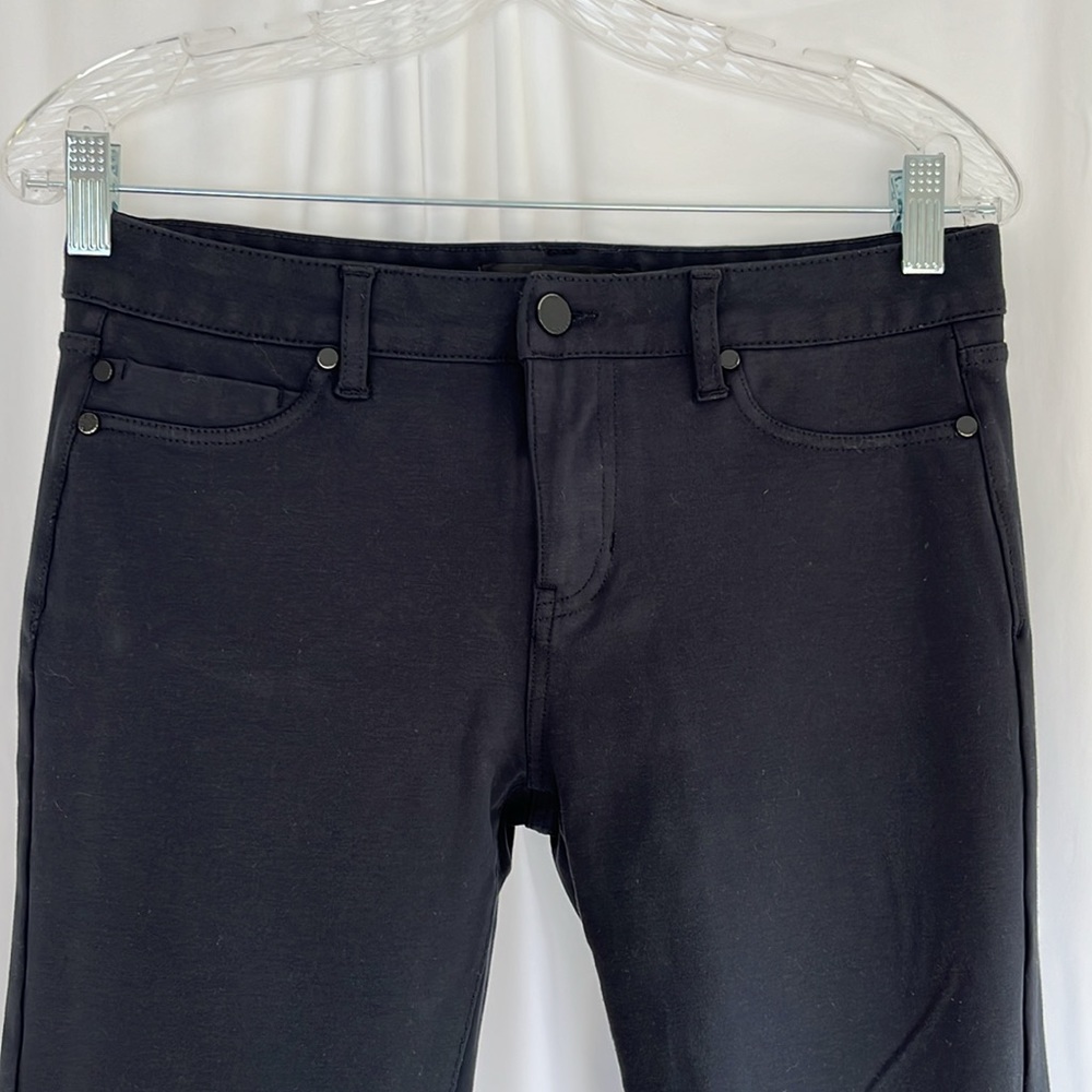 Liverpool Madonna Legging black knit jeans 8